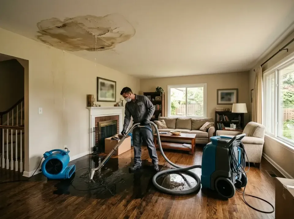 attic-pipe-burst-ceiling-drip-008 — frequently asked questions, Water Damage Restoration & Carpet Care in Vermillion, SD